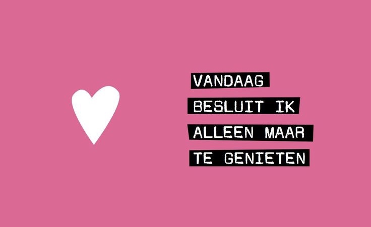 ultiem genieten