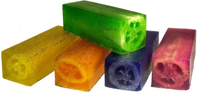 Mooie scrub zepen met heerlijke geuren voor een lekkere scrubmassage
